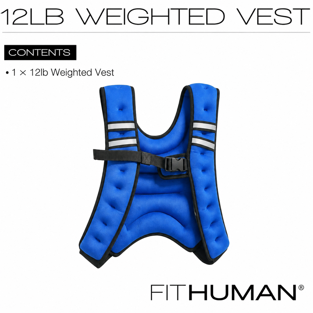 Fithuman 12lb weighted vest